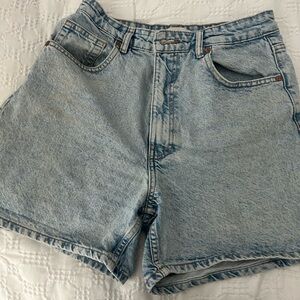 Zara Light Blue Jean Shorts size 8
